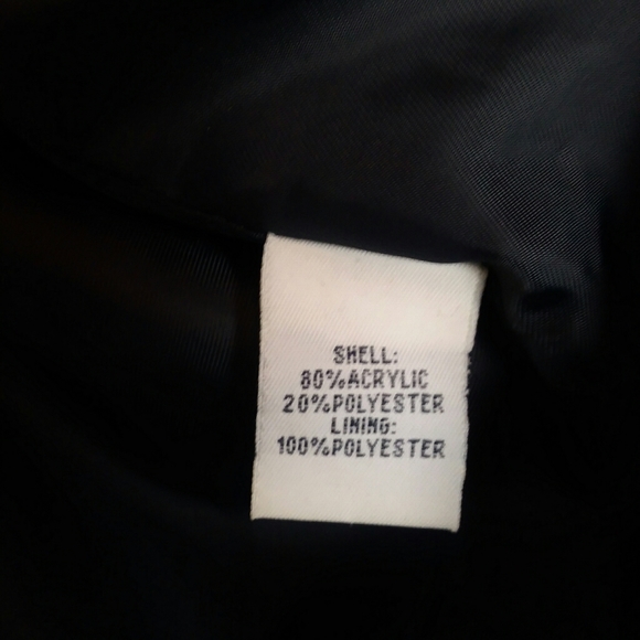 Kenneth Cole tweed moto blazer jacket - Picture 8 of 8